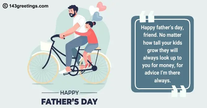 Funny Fathers Day Wishes for a Friend